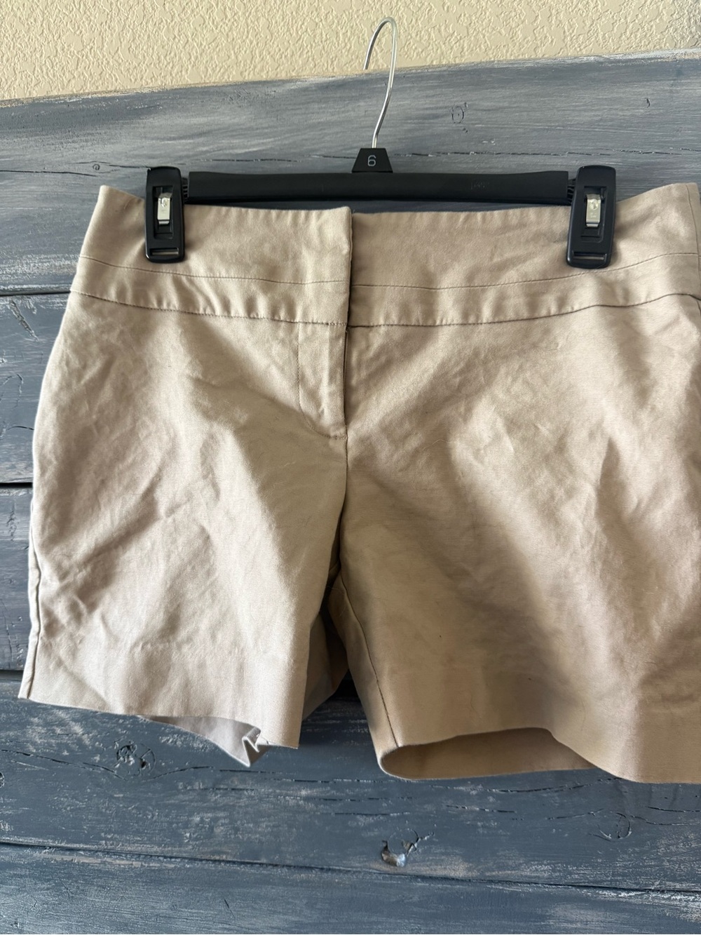 Apt. 9 Beige Khaki Bermuda Shorts